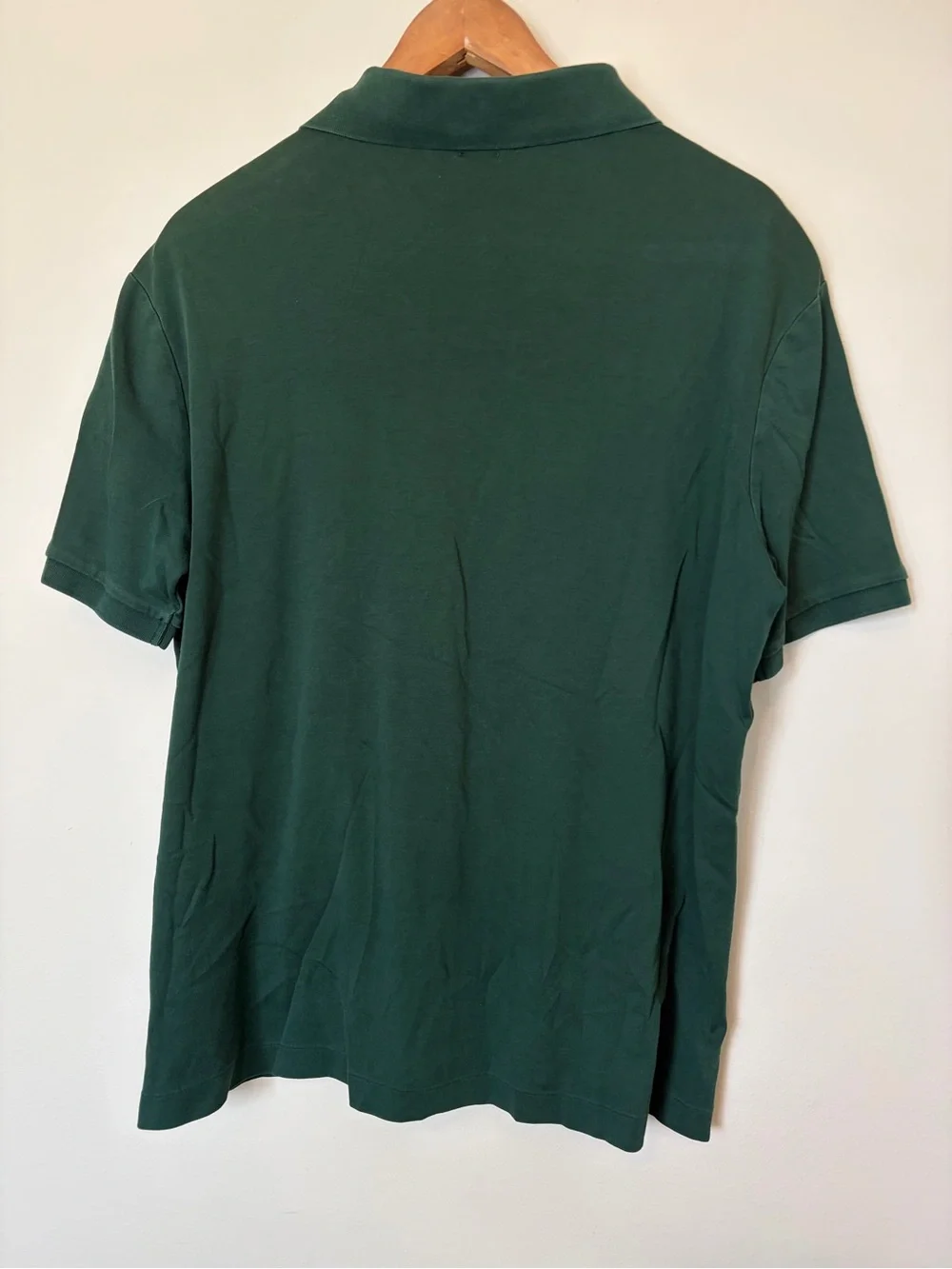 Ralph Lauren Green Short-Sleeve Polo with Embroidered Logo
